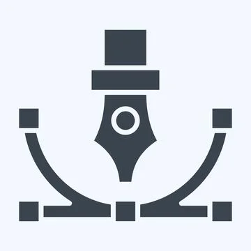 Icon Vector Illustration. related to Creative Concept symbol. glyph style. .. Stock Illustration