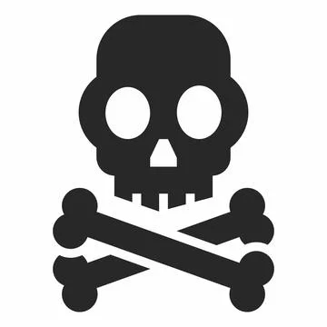 Icon Vector of Radiation - Glyph Style Stock Illustration