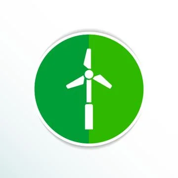 Icon vector tower electric floor generator propeller イラスト素材