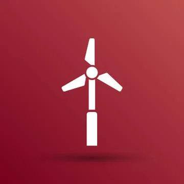 Icon vector tower electric floor generator propeller イラスト素材