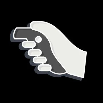 Icon VR Controller. related to 3D Visualization symbol. glossy style. simpl.. Stock Illustration