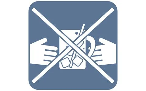 Icon to warn you to swirl Stock Illustration