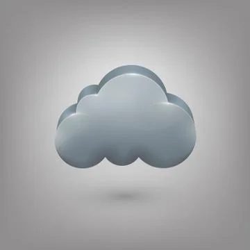 Icon weather. Cloud Stock Illustration