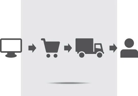 Icon for web design. Vector flat style. fa-icon Stock Illustration