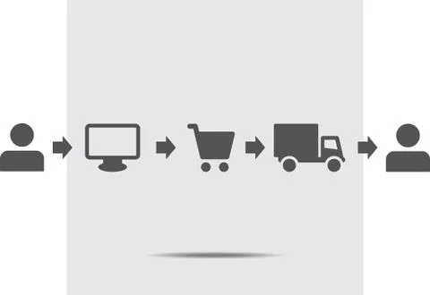 Icon for web design. Vector flat style. fa-icon Stock Illustration