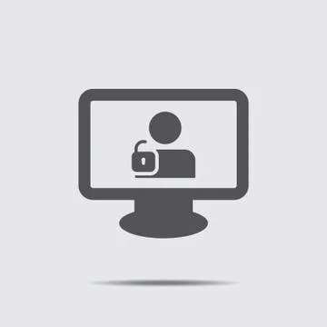 Icon for web design. Vector flat style. fa-icon Stock Illustration