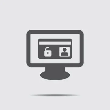 Icon for web design. Vector flat style. fa-icon Stock Illustration