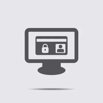 Icon for web design. Vector flat style. fa-icon Stock Illustration