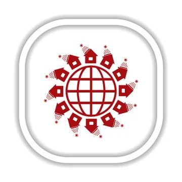 Icon for web design. Vector flat style. fa-icon Stock Illustration