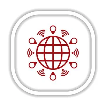 Icon for web design. Vector flat style. fa-icon Stock Illustration