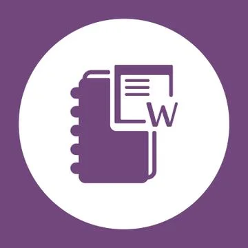 Icon for web design. Vector flat style. fa-icon Illustrazione stock