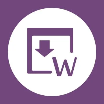 Icon for web design. Vector flat style. fa-icon Illustrazione stock