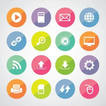 Icon web Stock Illustration