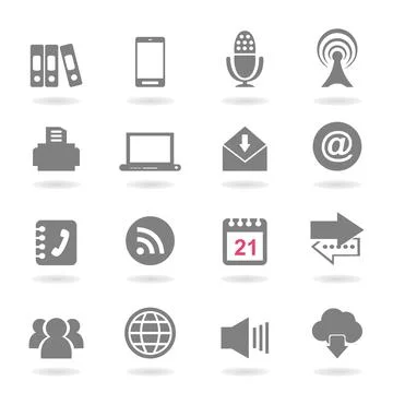 Icon for web2 Stock Photos