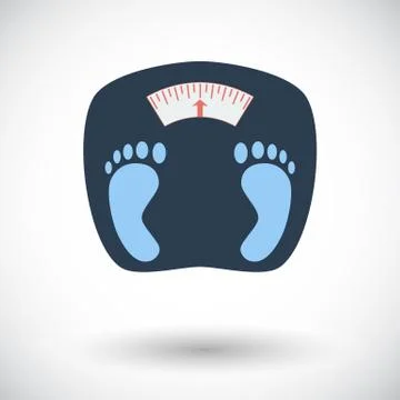 Icon weights Stock Illustration