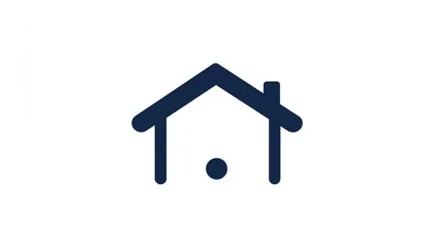 Icon on white background, Smart Home Control Stock Footage 287245571