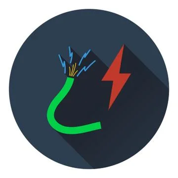 Icon of Wire Stock Illustration