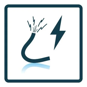 Icon of Wire Stock Illustration