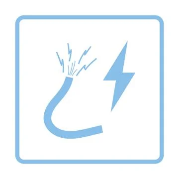 Icon of Wire Stock Illustration