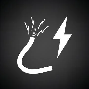 Icon of Wire Stock Illustration