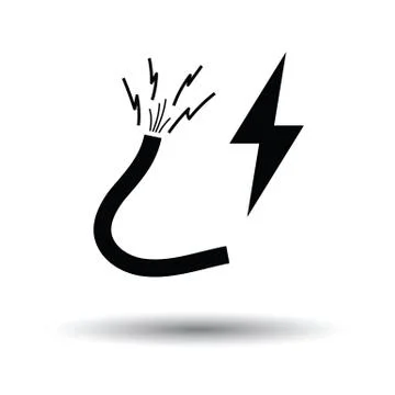 Icon of Wire Stock Illustration