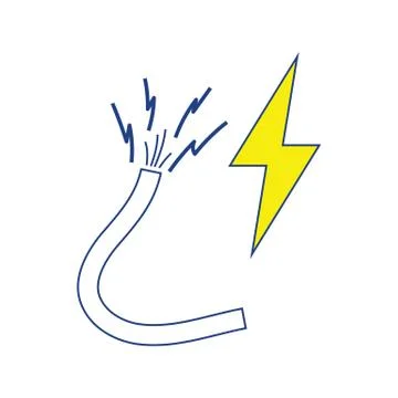 Icon of Wire Stock Illustration