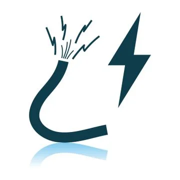 Icon Of Wire Stock Illustration