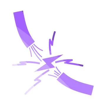 Icon Of Wire Stock Illustration