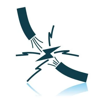 Icon Of Wire Stock Illustration