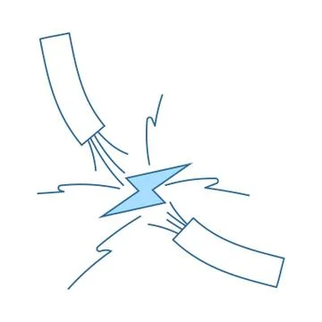 Icon Of Wire Stock Illustration