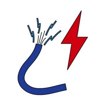Icon Of Wire Stock Illustration