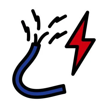 Icon Of Wire Stock Illustration