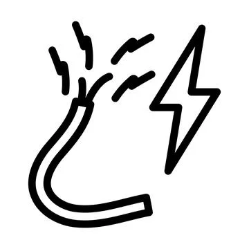Icon Of Wire Stock Illustration