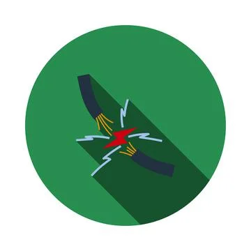 Icon Of Wire Stock Illustration