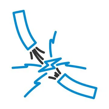 Icon Of Wire Stock Illustration