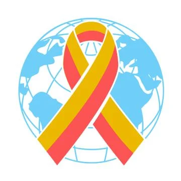 Icon  World Hepatitis Day Stock Illustration