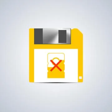 Icon write error, vector illustration. Illustrazione stock