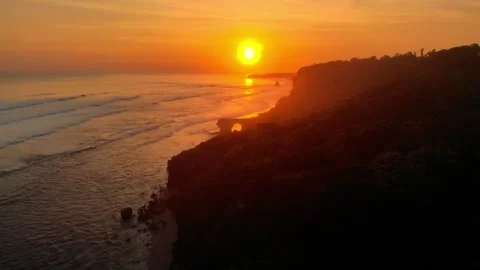 Iconic beach in Sumba Stock Footage 302958245