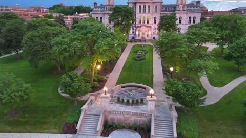 Iconic Building - Syracuse University Stock Footage 336484450