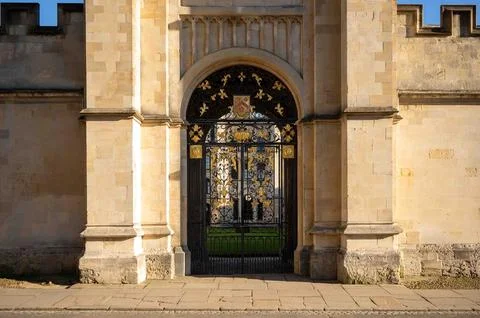 Iconic gates called "Tom Gate"  Stock Photos
