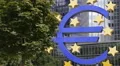 Iconic German Financial District Symbol Euro Sign Frankfurt German Central Bank HD Footage