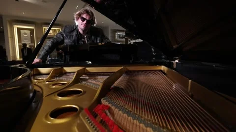 Iconic music memorabilia on display ahead of London auction, LONDON, GB - 24 Sep Stock Footage 346288128
