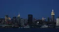 Iconic New York City Manhattan Midtown Skyline Empire State Building Dusk Light HD Footage