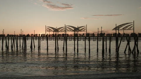 The Iconic Redondo Pier Stockbeeldmateriaal 332626577