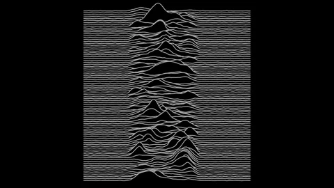 Iconic Sound Wave Art Design 4K Loop Stock Footage 318930908