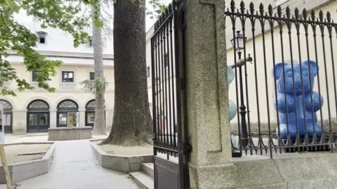 Iconic Spanish comics featured in exhibition in San Lorenzo de El Escorial, El E Stock Footage 339649926