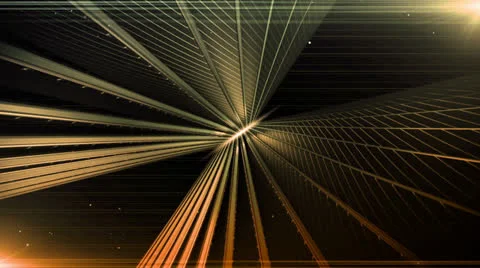 Iconic Steel Diameter Amber Orange Stock Footage 25962425