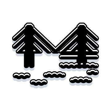 Iconic suspension bridge structures spanning a river 스톡 일러스트