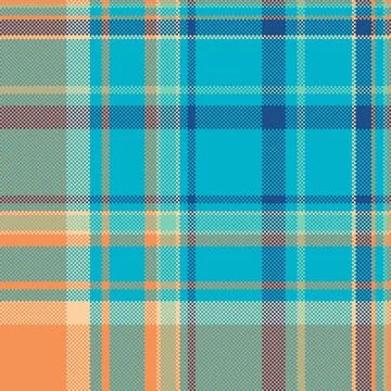 Iconic textile check texture, rectangle fabric vector background. Vogue pat.. Illustration