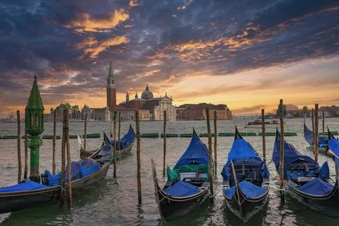 Iconic Venice view. 스톡 사진